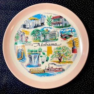 Vintage Alabama Plate Marked Sanders Mfg. Co Nashville Tenn